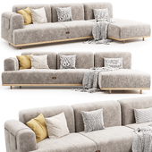 Bosc DUFFLE Fabric sofa