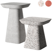 Concrete coffee table MJ-02 and MJ-03