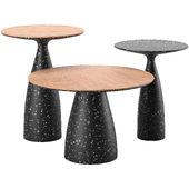 Modern round coffee table by Donatas Zukauskas