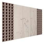 Decorative wood panel