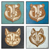 Wall Panel Animals