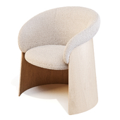 Ondarreta: Ginger Wood - Dining Chair