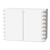 Тумба RUFFLE SPRAYED CONCRETE CREDENZA