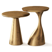 Gold Side Table