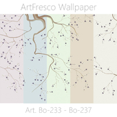 ArtFresco Wallpaper - Дизайнерские бесшовные фотообои Art. Bo-233 - Bo-237 OM