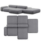 OM Aatom EAZY Sofa System Composition 6