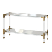 Saratoga Gold Console by Louvre Home