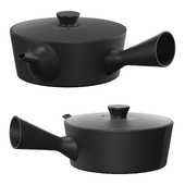 Sencha 320 Teapot Black