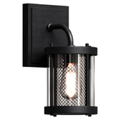 Бра  lucide makkum wandlamp - zwart