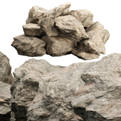 Low Poly Rock Asset collection vol 218