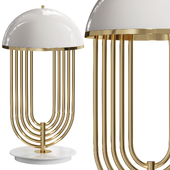 Luxury LED gold table lamp by Lumeers