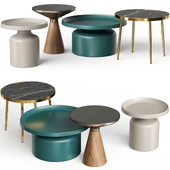 coffee tables Tuba, Sputnik Marable, Vaso Wood from Cosmo