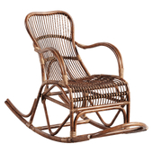Handmade Rattan Rocking chair