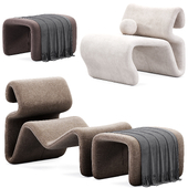 Artilleriet Etcetera Fabric Lounge Chair