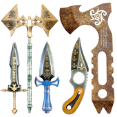 knife ax dagger collection vol 06