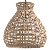 Rattan Pendant Lamp Natural SAKENI