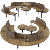 LAGO outdoor furniture by mmcité