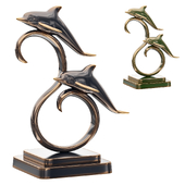 HJJ Dolphin Collectible Figurines Decor