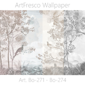 ArtFresco Wallpaper - Дизайнерские бесшовные фотообои Art. Bo-271 - Bo-274 OM