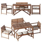 Ikea - Nammaro Table and Chairs Set n01