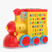 Plastic Toy Steam Train Musical
