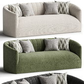 Kent Green Velvet Sofa