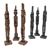 African totems sculpture