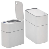 Smart Touchless Motion Sensor Adsorption Trash Can by Joybos