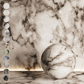 Marble of different shades with scratches No. 11