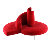 Tatlin sofa red