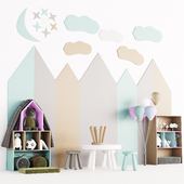 Toys , decor and furniture for nursery 01