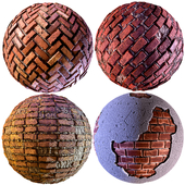Stylized Brick texture-collection-02