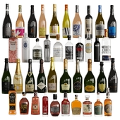 Bottles Vol 5 (40 Champagne,Whisky,vodka and Wines)