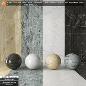 Marble slab & Seamless texture Set 180