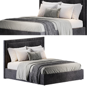 Bed Salvatore dark by oneandhome