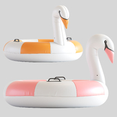 Swan Pool Float