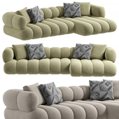 Scandinavian Green Sofa