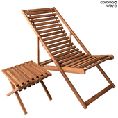 Chaise lounge chair by Dyatel
