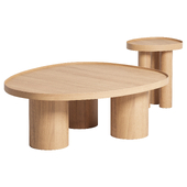 Brasero oak coffee table by LA REDOUTE INTERIEURS