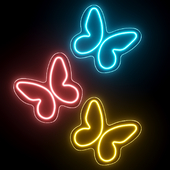 Butterfly Neon Sign