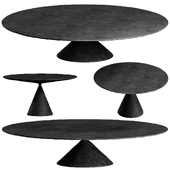 Clay tables Desalto. 2 pieces