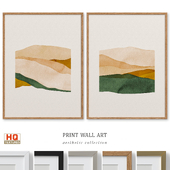 Accent Watercolor Abstract Wall Art P-643