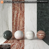 Marble slab & Seamless texture Set 182