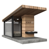 Современная будка для собаки MDK9 от RAH:Design