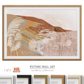 Boho Calm Landscape Panoramic Wall Art P-645