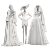Wedding clothes on mannequins 002