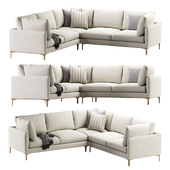 Adams L-Shape Sectional Sofa