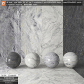 Marble slab & Seamless texture Set 184