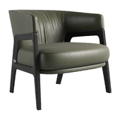 Duo Lounge armchair by Poltrona Frau