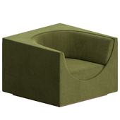 Cubo Lounge Armchair by Espasso